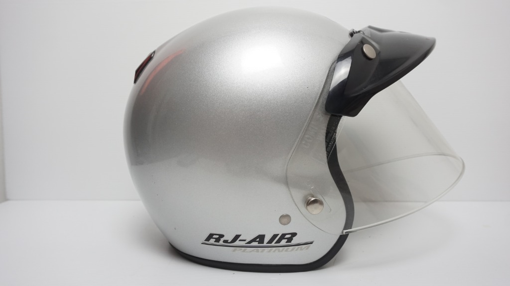 Medium Shoei RJ Air Platinum Nice Condition Auto