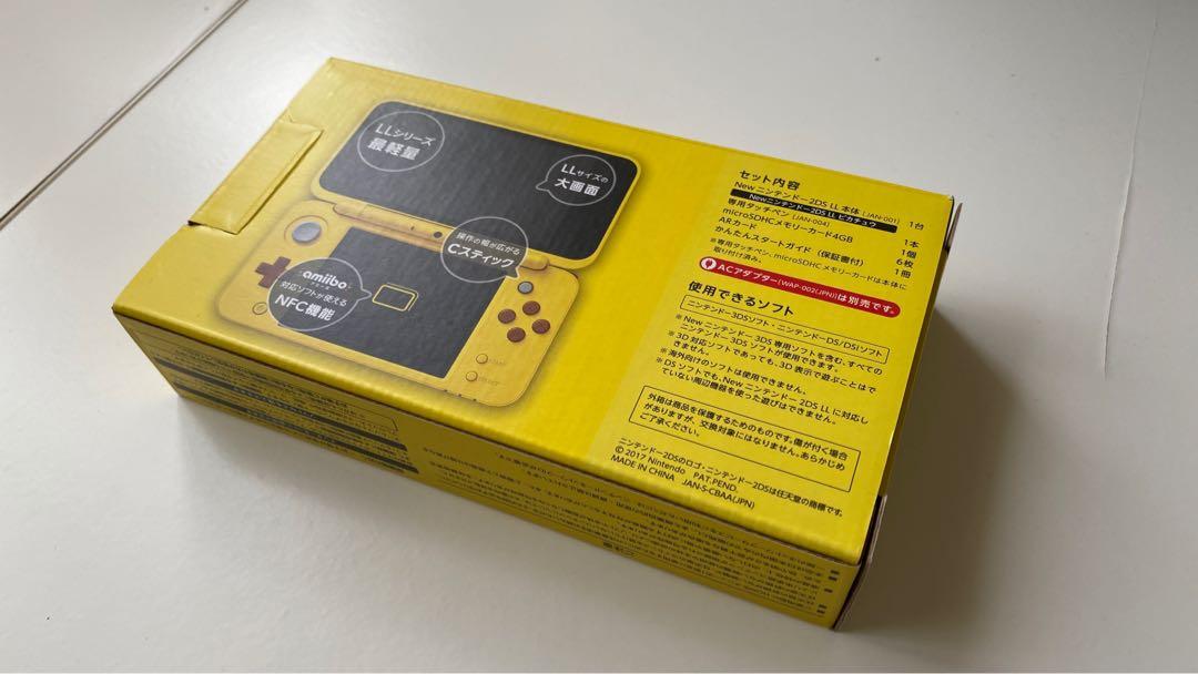 全新New 2DS LL 比卡超版Pokemon Center 限定, 電子遊戲, 電子遊戲機