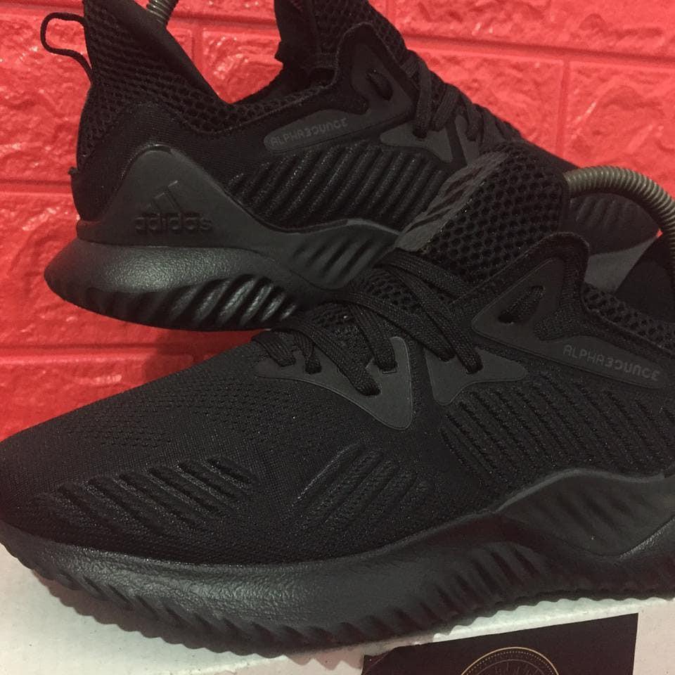 ADIDAS ALPHA BOUNCE TRIPLE BLACK