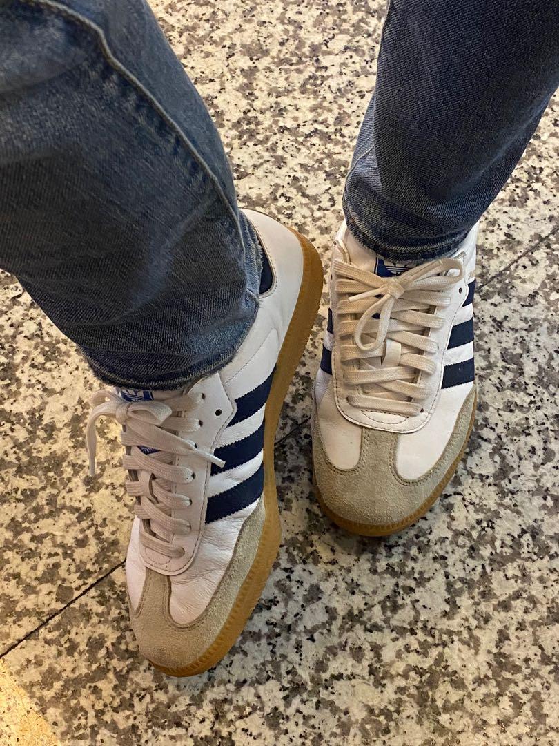 Adidas Samba Navy stripe