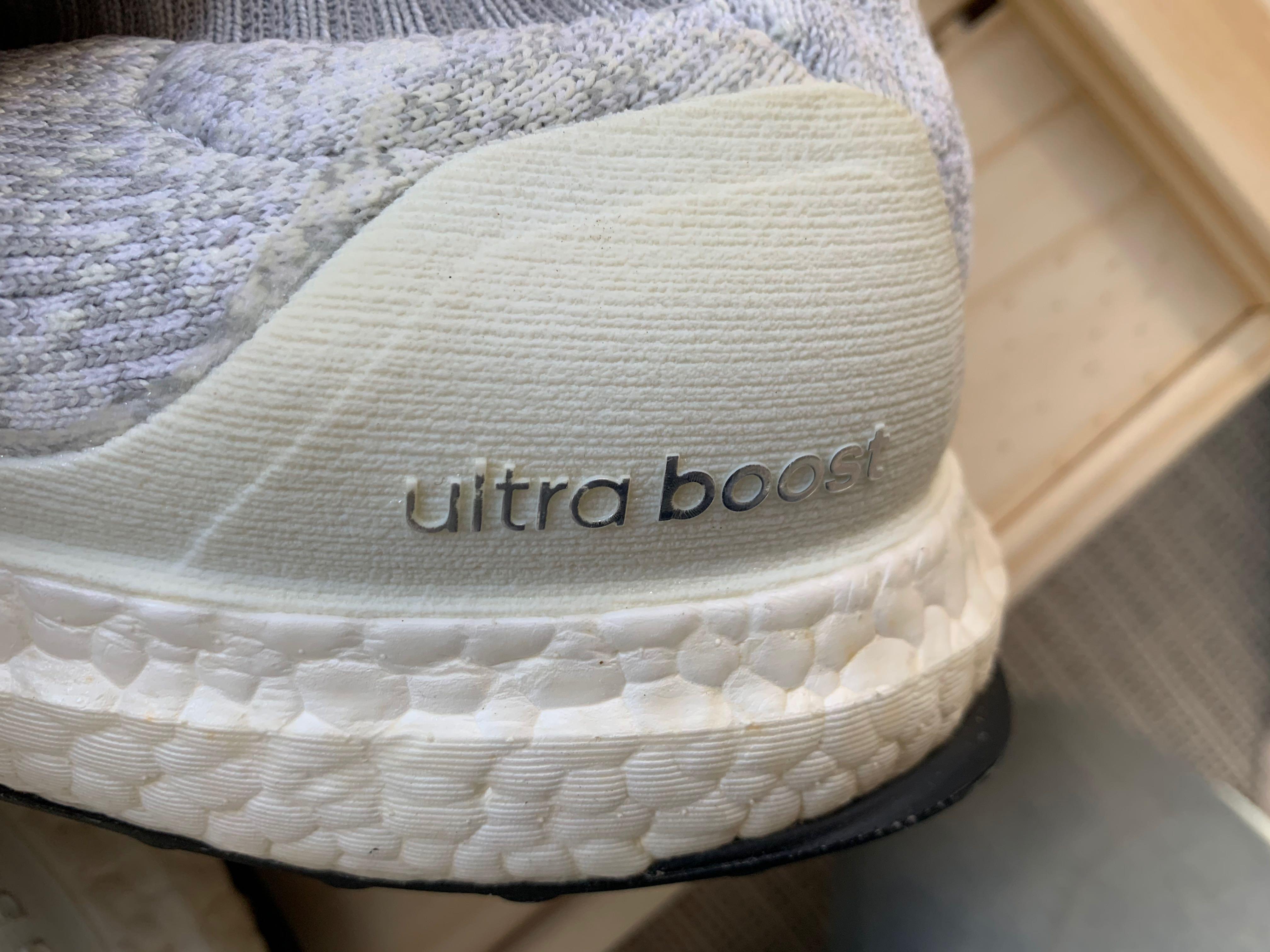 Adidas ultra boost uncaged reflective white hot sale