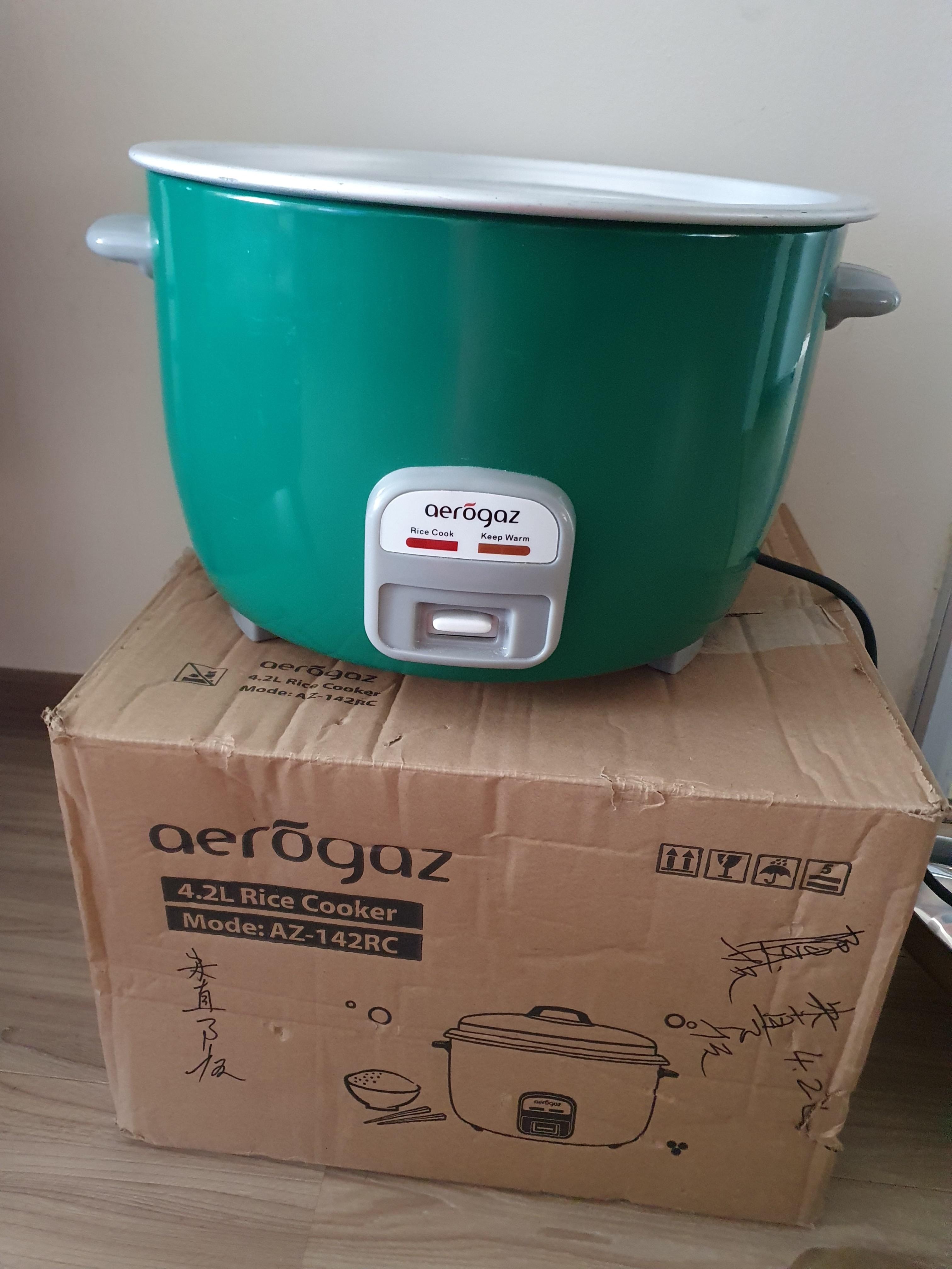 Aerogaz 4.2l Rice Cooker, TV & Home Appliances, Kitchen Appliances ...