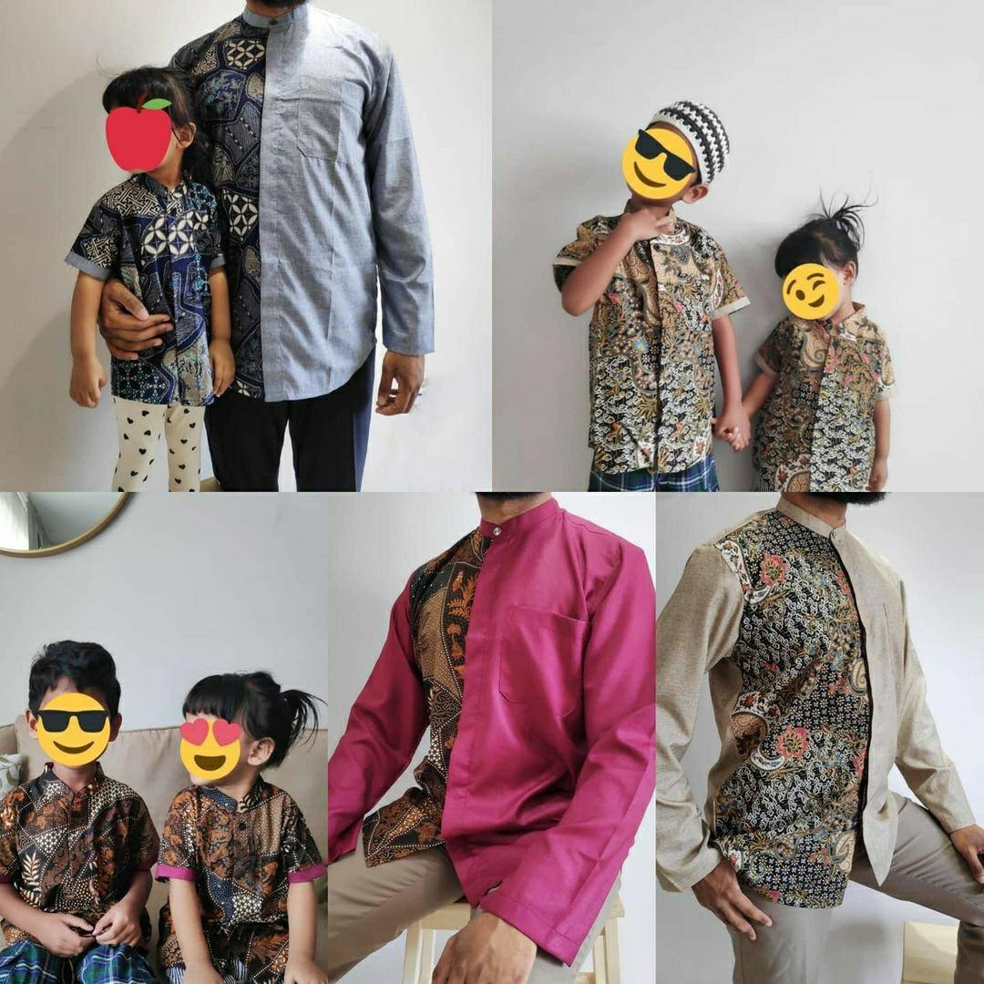 Aiman Batik Kurta Baju Kurung Melayu Raihan Babies Kids Babies Kids Fashion On Carousell