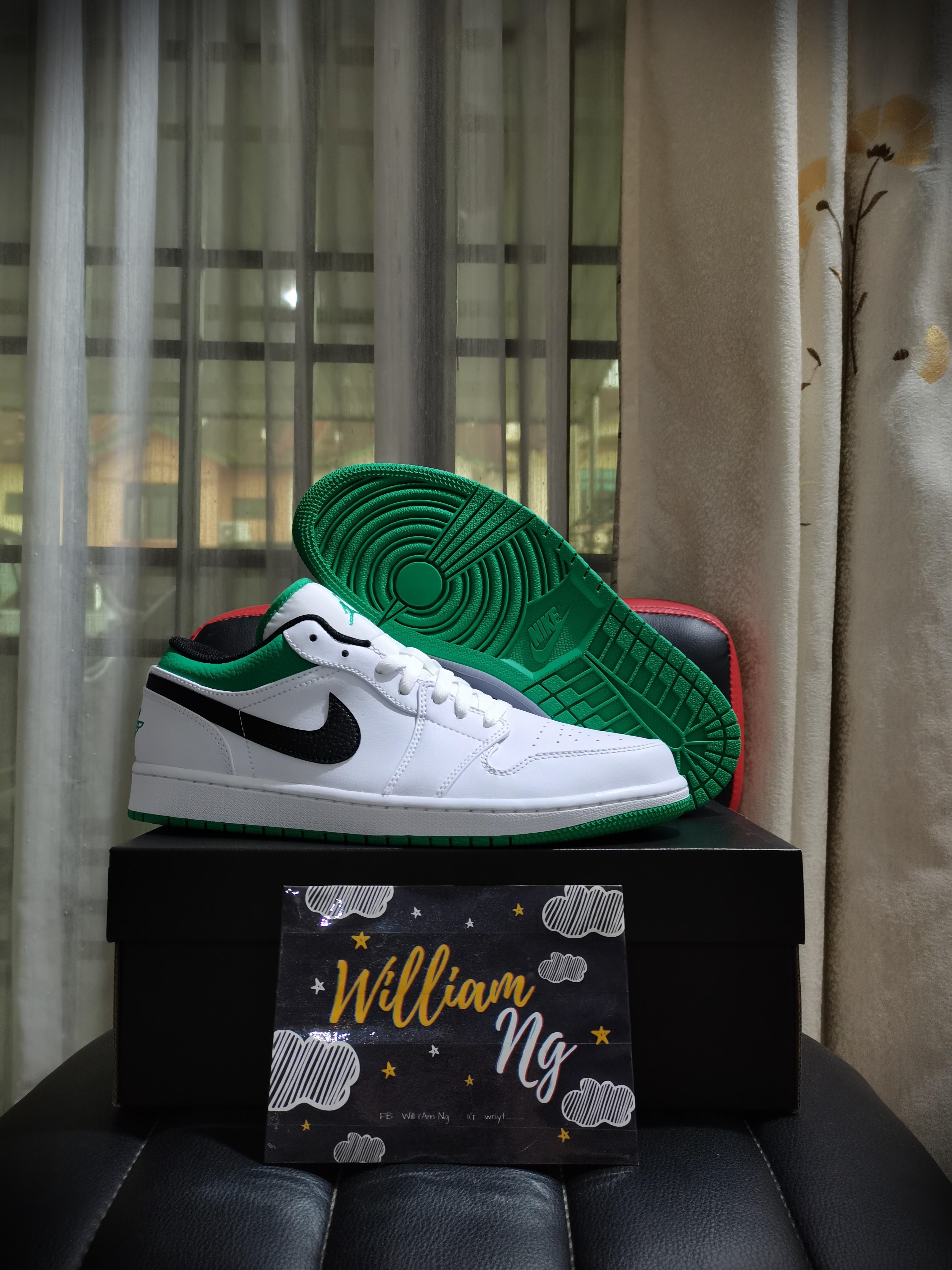 air jordan low stadium green