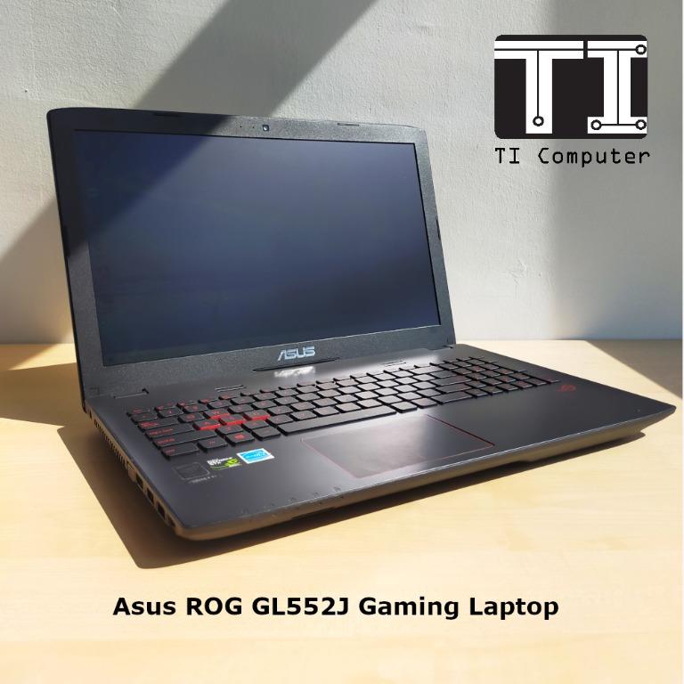 ASUS ROG GL552J INTEL CORE I7 4720HQ 12GB RAM 240GB SSD GTX950M GAMING LAPTOP REFURBISHED