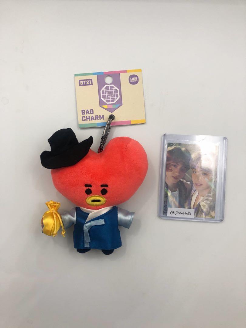 Authentic Bt21 Tata Hanbok Bag Charm Bts V Taehyung, Hobbies & Toys, Memorabilia & Collectibles, K-Wave On Carousell