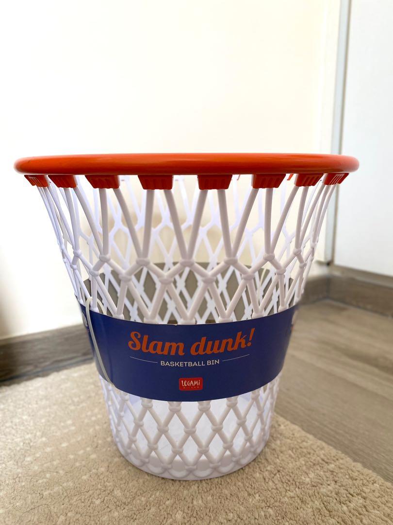 (全新)籃球籃Bin Urban Outfitter, 傢俬＆家居, 家居清潔及護理用品, 垃圾袋 Carousell