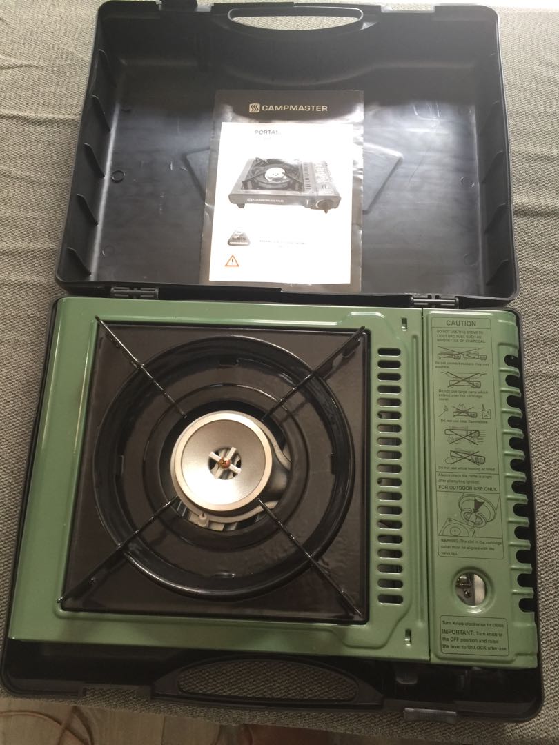 Campmaster single burner butane stove, Sports Equipment, Hiking