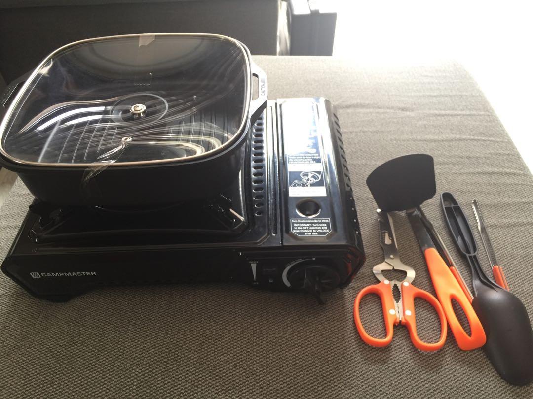Campmaster single burner butane stove, Sports Equipment, Hiking