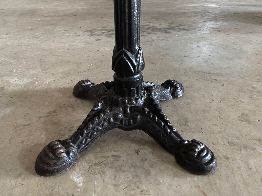 Cast Iron Dining Table Leg Base, Furniture & Home Living, Furniture