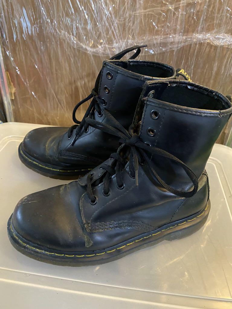 CHEAP Used Female Dr. Martens boots Size UK4 Women s Fashion