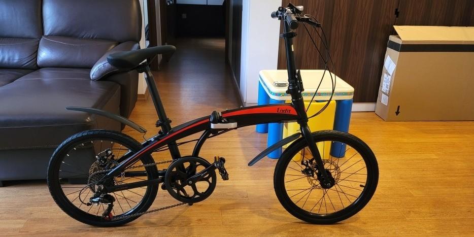 Livfit foldable bicycle discount