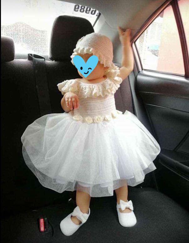Crochet Tutu Dress for Christening Babies Kids Babies Kids