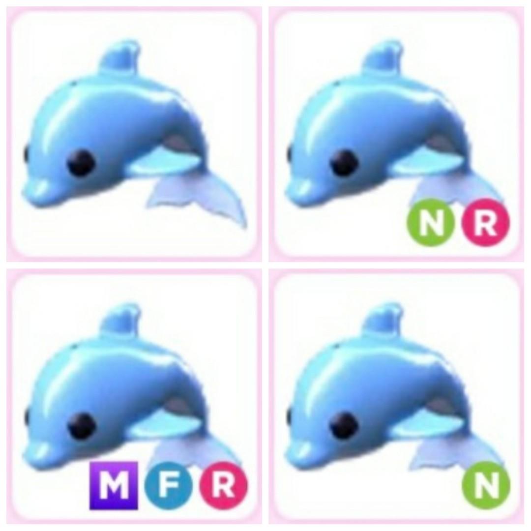 Dolphin Adopt me pet Roblox, Video Gaming, Gaming Accessories, Game ...