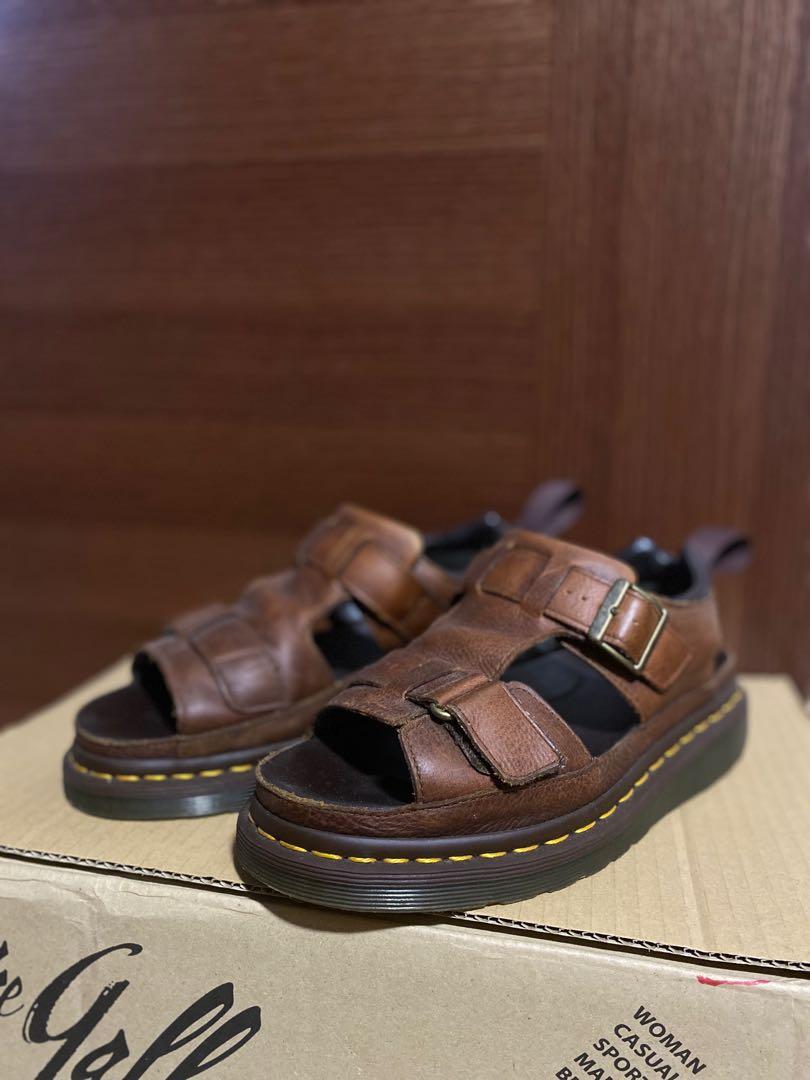DR MARTENS HAYDEN SANDALS TAN