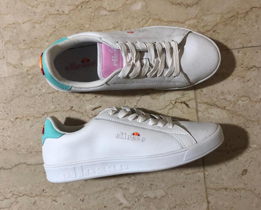 Ellesse Campo Leather Sneakers, Women's Fashion, Footwear