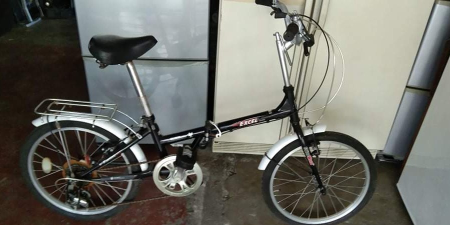 Excel folding bike store