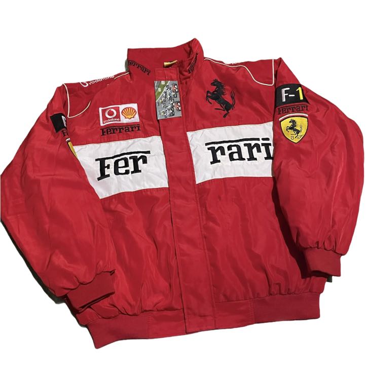 Ferrari Bomber Racing Jacket, Men's Fashion, Coats, Jackets and ...
