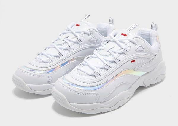 Fila Ray Prism white Women s Fashion Footwear Sneakers on Carousell