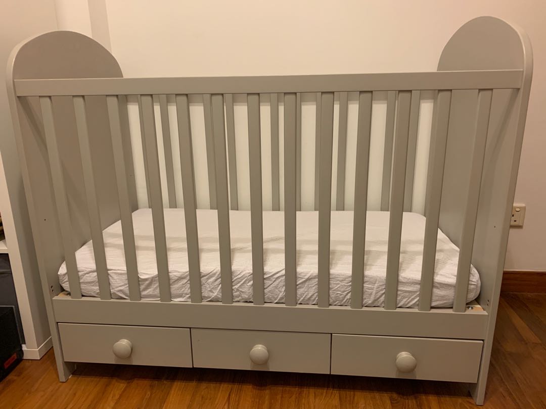 FREE- IKEA baby cot, Babies & Kids, Baby Nursery & Kids Furniture, Cots ...