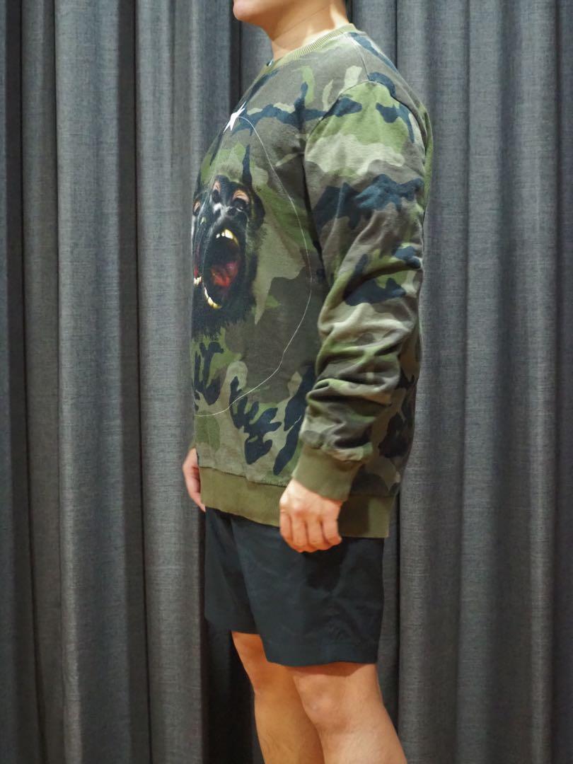 Givenchy camo monkey t shirt store