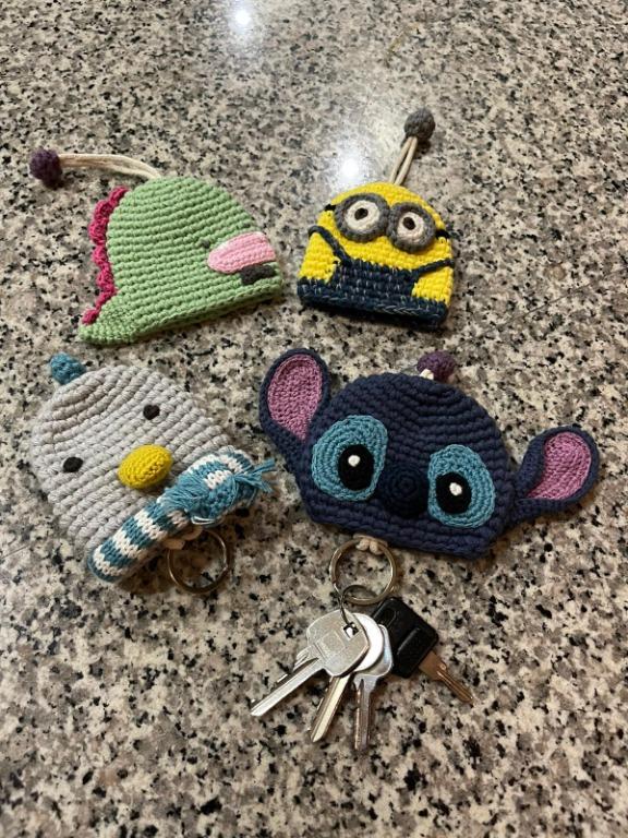 Cute key online pouches