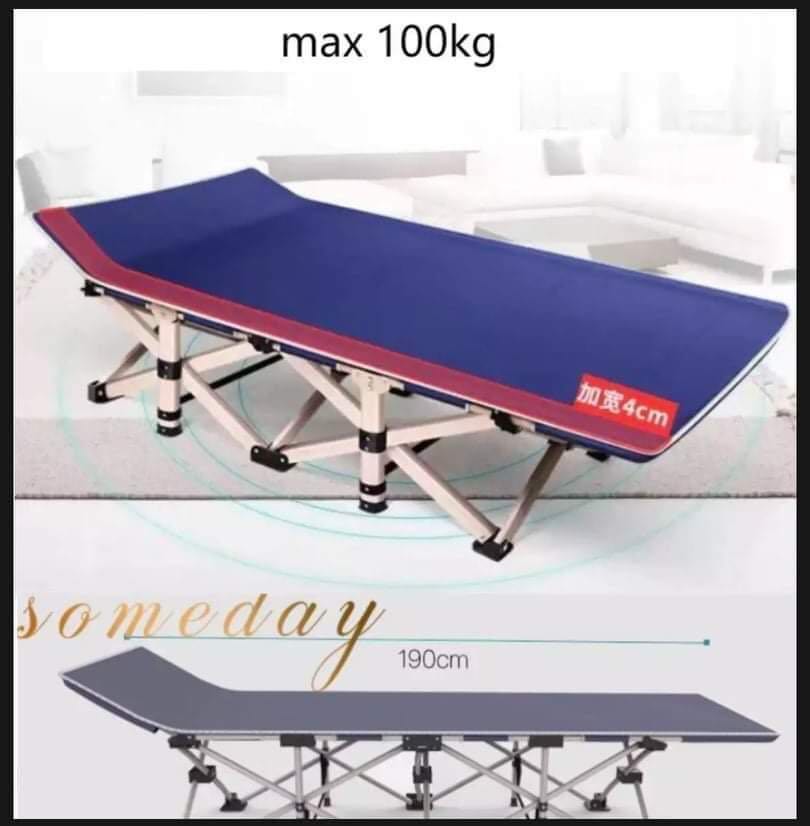 Heavy Duty Indoor/Outdoor Folding Bed, Furniture & Home Living
