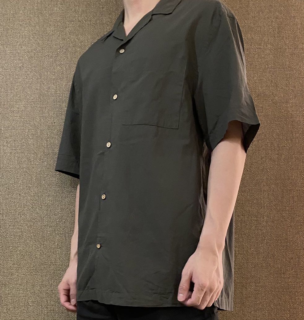 banana republic midi shirt dress