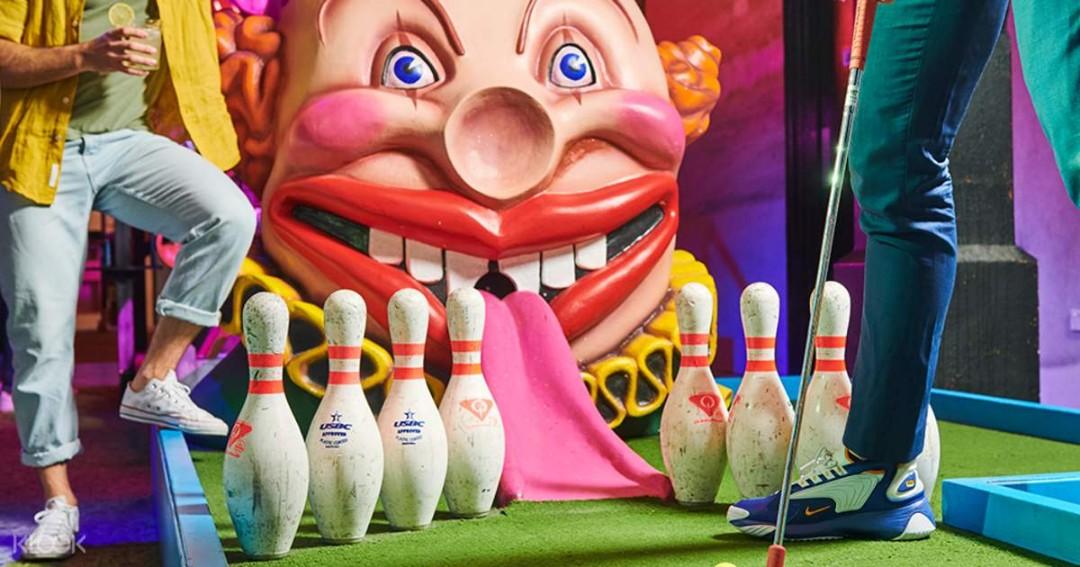 [2 Pax] Holey Moley 9 Holes Mini Golf Promo Code, Tickets & Vouchers, Vouchers on Carousell