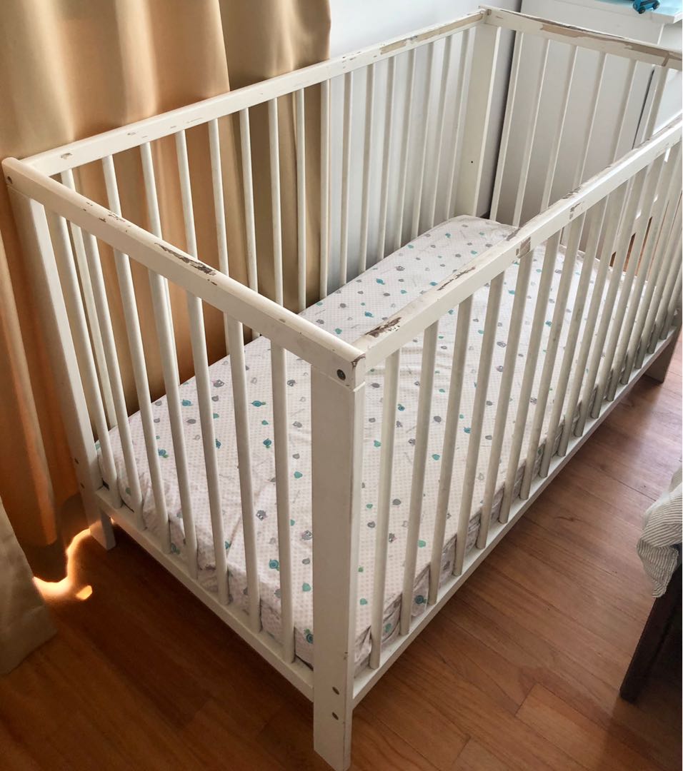 ikea crib rail