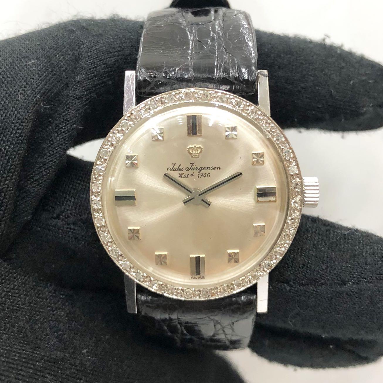 Jules jurgensen hotsell diamond watch