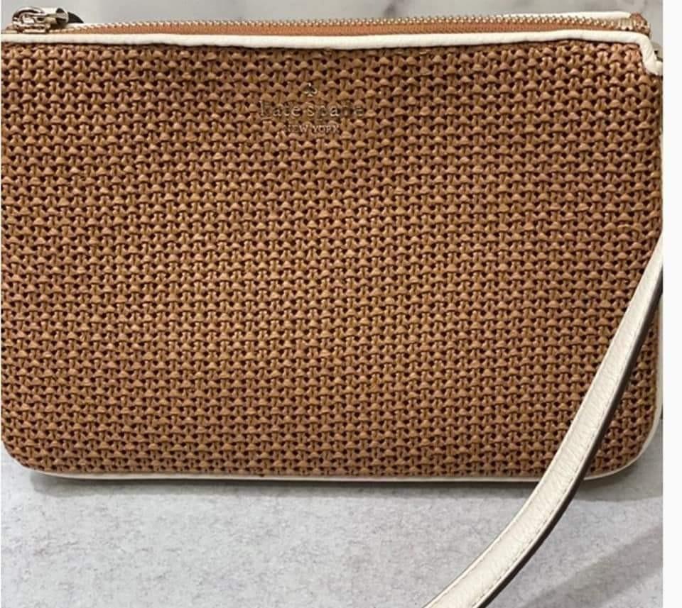 Kate Spade Jackson Straw Triple Gusset Crossbody 2024 www.alhudapk