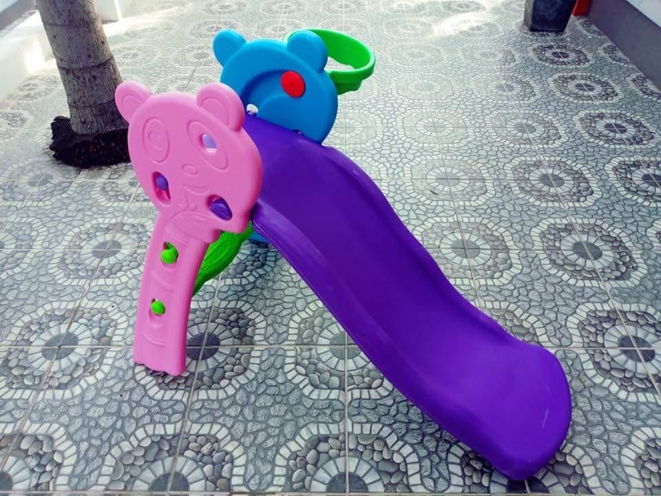 KIDDIE PANDA 2in1 SLIDE ￼ (Category: Infant Playtime) located in Manila. Submitted by minidivisoria (Listing ID 1085529423, Image 2). Description: RESELLER:1700php :KIDDIE PANDA 2in1 SLIDE ￼ ✔️slide & ring ✔️1to3 years old ✔️best seller 🚘WAREHOUSE LOCATION-823 ELCANO ST. BINONDO MANILA (walk in & lalamove) 🚗999 MALL BLDG1 STALL 3e5 (walk in & shipping).