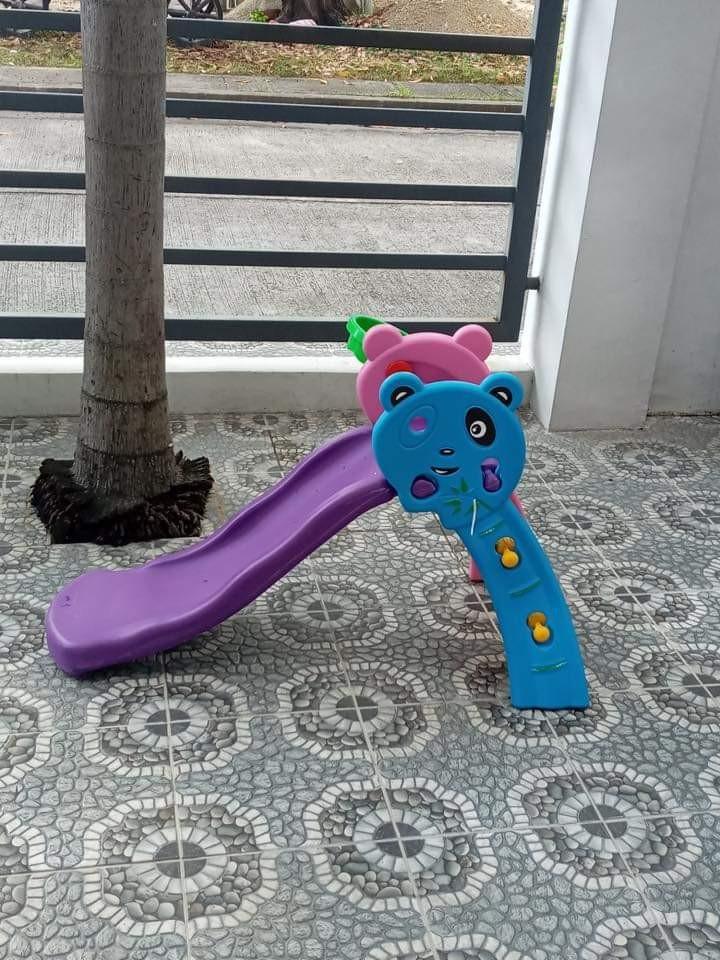 KIDDIE PANDA 2in1 SLIDE ￼ (Category: Infant Playtime) located in Manila. Submitted by minidivisoria (Listing ID 1085529423, Image 3). Description: RESELLER:1700php :KIDDIE PANDA 2in1 SLIDE ￼ ✔️slide & ring ✔️1to3 years old ✔️best seller 🚘WAREHOUSE LOCATION-823 ELCANO ST. BINONDO MANILA (walk in & lalamove) 🚗999 MALL BLDG1 STALL 3e5 (walk in & shipping).
