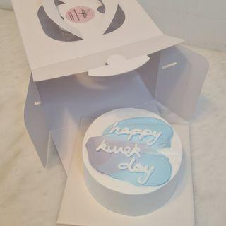 korean minimalistic cake