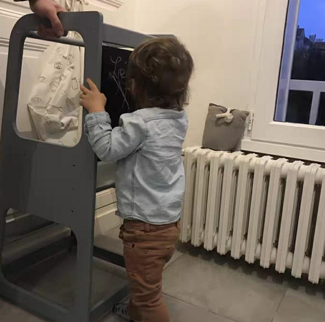 learning tower (Category: Infant Playtime) located in Singapore. Submitted by grizzly84 (Listing ID 1085620863, Image 3). Description: Brand Learning tower - Pre Order - 4 colors available - adjustable platform height - weight 8kg - birch wood.
