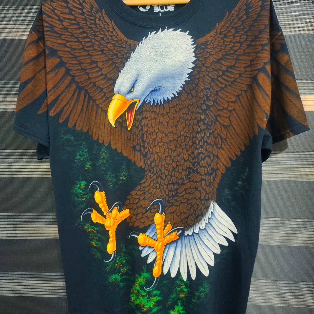 liquid blue eagle tee