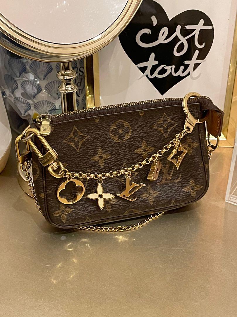 LOuis Vuitton Supreme Key Chain/ Bag Charm, Luxury, Accessories on Carousell