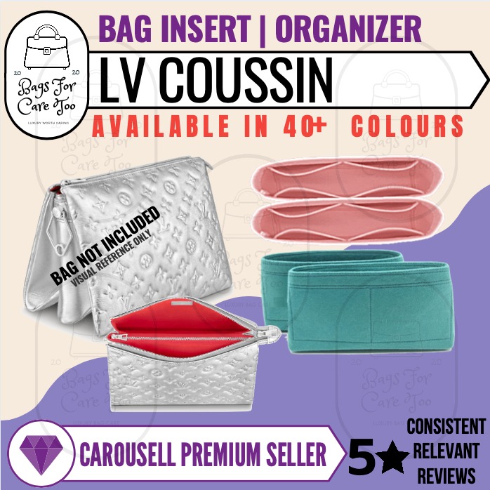 (1-288/ LV-Coussin-PM) Bag Organizer for Coussin PM - A Set of 3