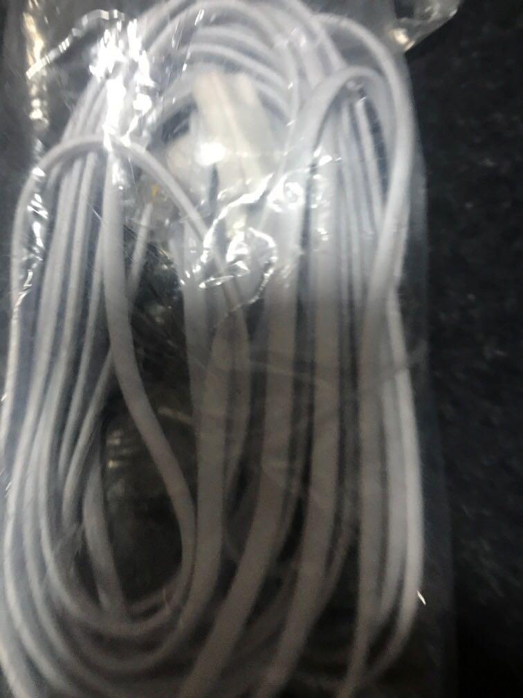 MainCore 5m Long Black RJ11 To RJ45 / 4 Wire/ADSL Modem, Broadband Data Flat Cable Lead Available In 1m 2m 3m 5m 10m 5m - View #8