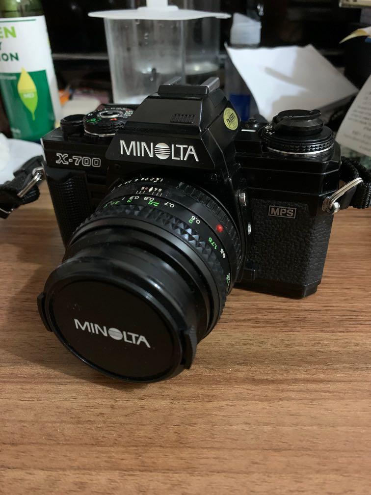 Minolta X700 + Minolta MD Rokkor 50mm f/1.4 [急放], 攝影器材, 鏡頭