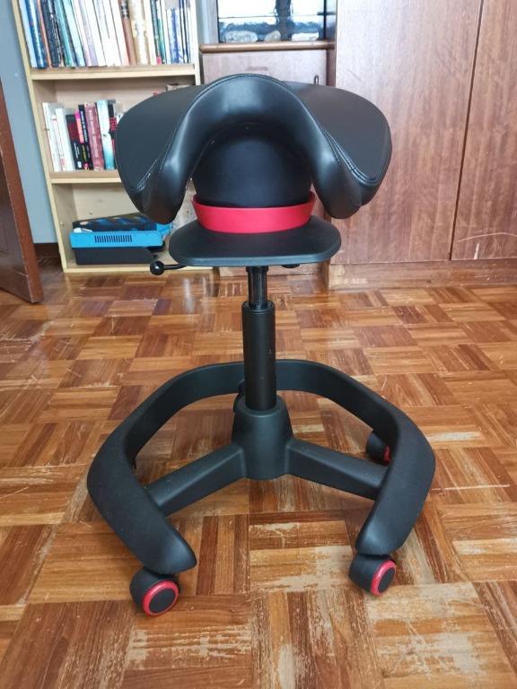 Saddle Ergonomic Chair, Motostuhl Ergonomic Office Mesh Task Chair With Adjustable Headrest