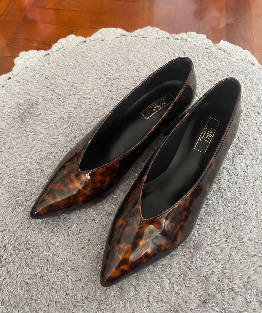 Tortoise shell pumps cheap