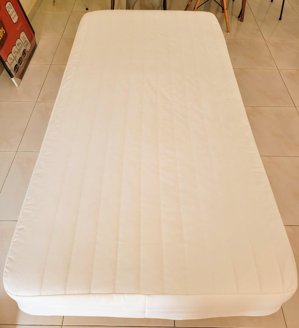 Muji Bonnell Bed w/ legs, Furniture & Home Living, Furniture, Bed