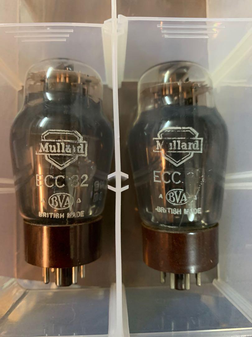 Mullard ECC32啡座一對, 手提電話, 智能穿戴裝置及智能手錶- Carousell