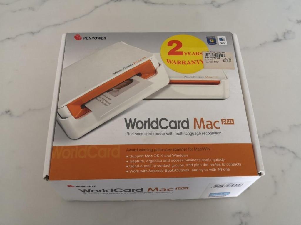 Namecard Scanner (PenPower WorldCard Mac Plus), Computers & Tech, Printers,  Scanners & Copiers on Carousell
