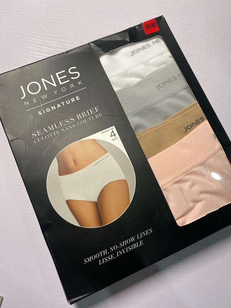 NEW* JONES NEW YORK 4-pc Women's signature seamless brief (from Php1,150),  Women's Fashion, Undergarments & Loungewear on Carousell