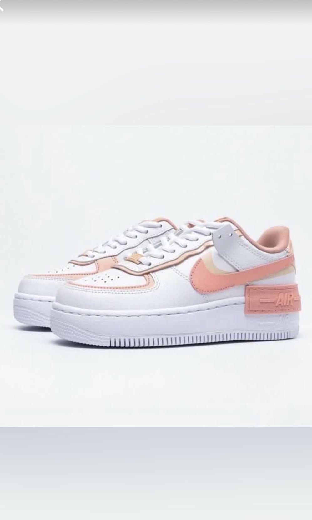 Nike Air Force 1 shadow pink authentic , Women's Fashion, Footwear,  Sneakers on Carousell