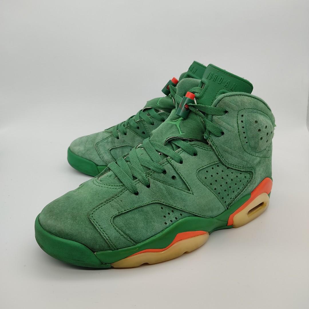 Jordan 6 top gatorade green