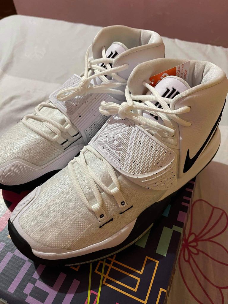 White and black kyrie 6 2025